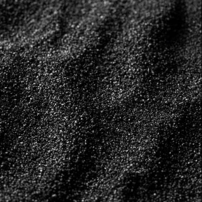 Upclose picture of Black Reef Sand for Reef Aquariums.