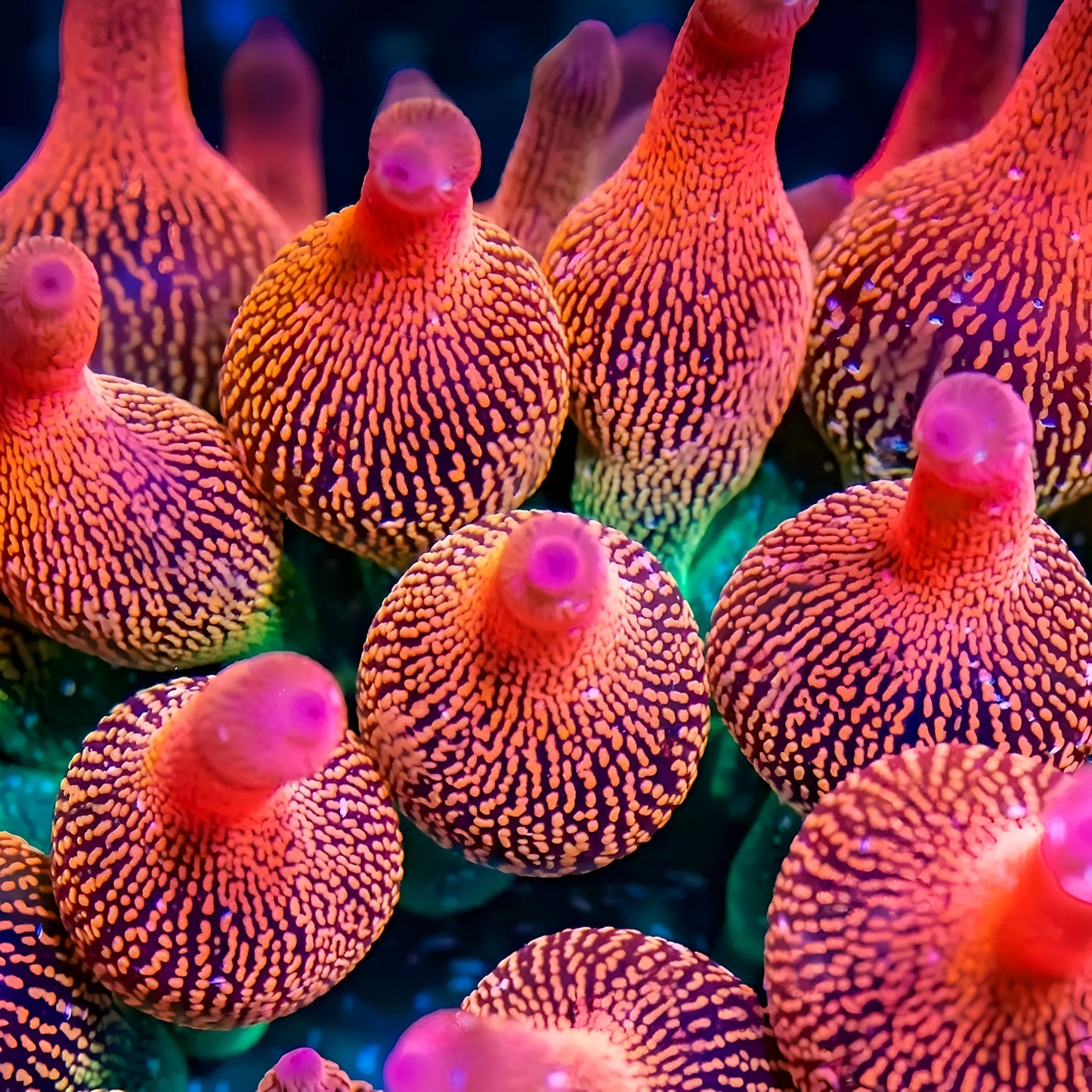 Rainbow Bubble Tip Anemone